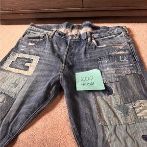 Polo by Ralph Lauren Patchwork Denim Jeans